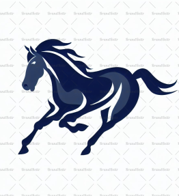 Galoppierendes Pferd